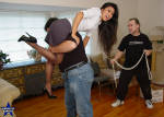 Nicole Oring in bondage