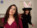 Claire Adams as BUN OF DOOM nabs Sinn Sage
