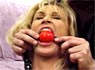Tanya Danielle is ballgagged